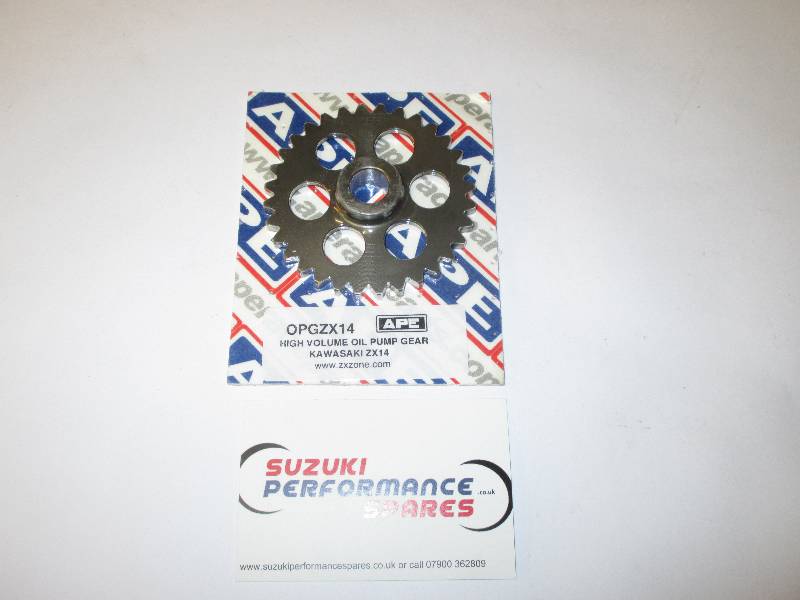 Kawasaki ZZR1400 Oil Pump Gear - APE Hi Volume Pump Gear