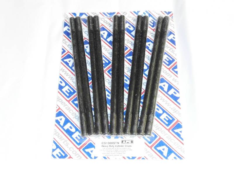 GSX1300R Heavy Duty Cylinder Studs cs1300stn - APE chrome moly Cylinder Studs.