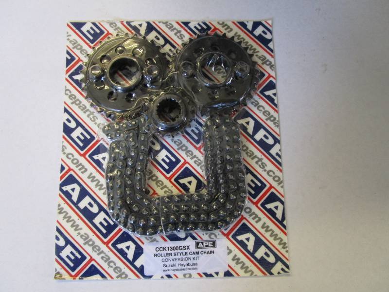 GSX1300R Hayabusa APE Camchain Conversion - roller Camchain Conversion