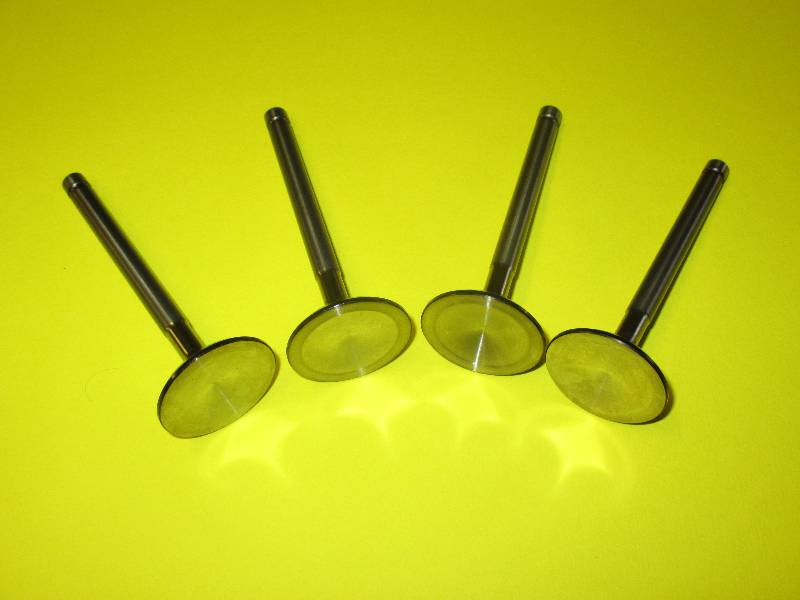 Stainless Race Valves Plasma Coated. - GS1000 33.50 mm Exhaust Valves.Set 4.