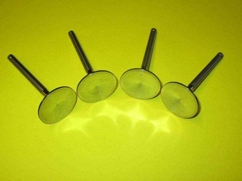 Stainless Race Valves Plasma Coated. - GS1000 39 mm inlet Valves.Set 4.