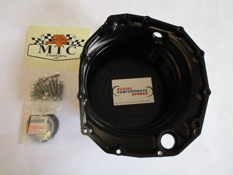 GSX1300R Hayabusa MTC Clutch Cover - MTC Quick Access Cover. Black.