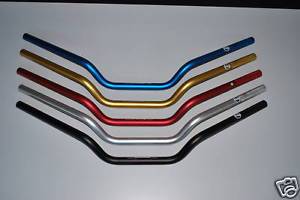 Renthal Superbike Low Bars - 7/8th 22mm Red Anodised