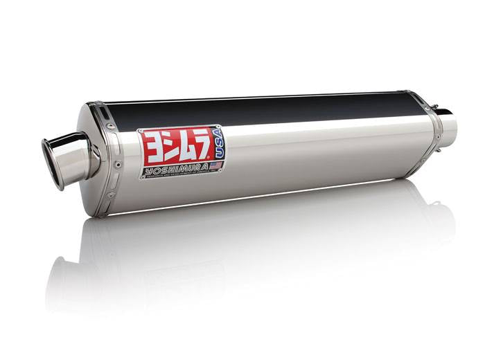 Suzuki GSXR 1000 (01-02) Yoshimura Stainless Tri-Oval Slip On Race - Suzuki GSXR 1000 (01-02)