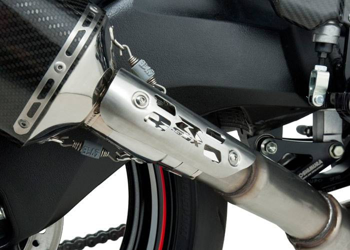 Suzuki GSXR 1000 (12-16) Yoshimura Carbon R7 - Suzuki GSXR 1000 (12-16) Dual Outlet