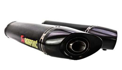 Yamaha YZF - R1 (04-06) Akrapovic Slip-On Kit - (Carbon Outlet Caps) Carbon Silencer (Road Legal) With Removable Baffle - Yamaha YZF - R1 (04-06)