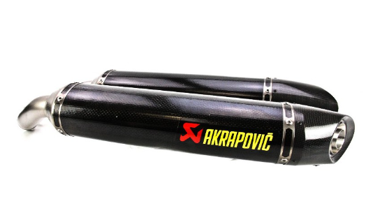 Yamaha YZF - R1 (04-06) Akrapovic Slip-On Kit - (Carbon Outlet Caps) Carbon Silencer (Road Legal) With Removable Baffle - Yamaha YZF - R1 (04-06)
