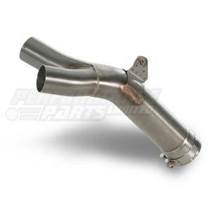 Yamaha YZF R1 (04-06) Akrapovic Optional Y Piece - Eliminates Cat. Converter for use with slip on silencers - Yamaha YZF R1 (04-06)