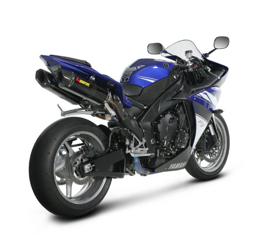 Yamaha YZF - R1 (09-14) Akrapovic Slip-On Kit - (Carbon Outlet Caps) Carbon Silencer (Road Legal) With Removable Baffle - Yamaha YZF - R1 (09-14)