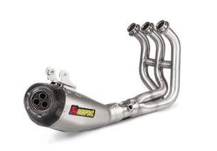 Yamaha XSR 900 (2016-) Akrapovic Stainless 3-1 System Titanium Silencer (Road Legal) - Yamaha XSR 900 (2016-)