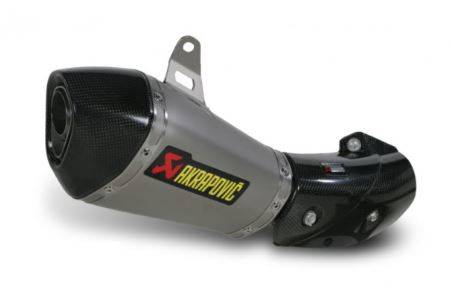 Kawasaki ZX-10R (11-15) Akrapovic Slip-On Kit (To OE Headers) Titanium Silencer (Road Legal) With Removable Baffle - Kawasaki ZX-10R (11-15)