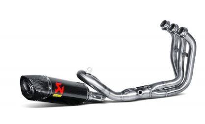 Yamaha TRacer 900 (2016-) Akrapovic 3-1 Race System - (Must Remove Centre Stand) - Hexagonal Carbon Silencer (Race) - Yamaha TRacer 900 (2016-)