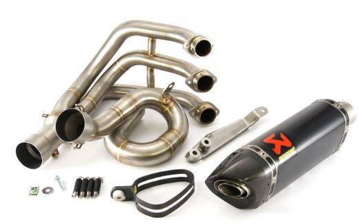 Yamaha TRacer 900 (2016-) Akrapovic 3-1 Race System - (Must Remove Centre Stand) - Hexagonal Carbon Silencer (Race) - Yamaha TRacer 900 (2016-)