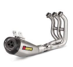 Yamaha TRacer 900 (2016-) Akrapovic Stainless 3-1 System Titanium Silencer (Road Legal) - Yamaha TRacer 900 (2016-)