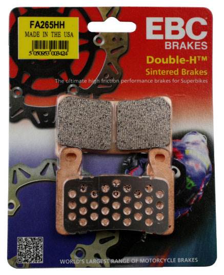 Honda CBR 900 RRY/RR1 Fireblade 00-01 EBC Brakes Double-H Sintered Brake Pads To Fit Front - Honda CBR 900 RRY/RR1 Fireblade 00-01