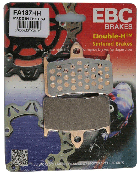 Honda VTR 1000 Firestorm 97-06 EBC Brakes Double-H Sintered Brake Pads To Fit Front - Honda VTR 1000 Firestorm 97-06