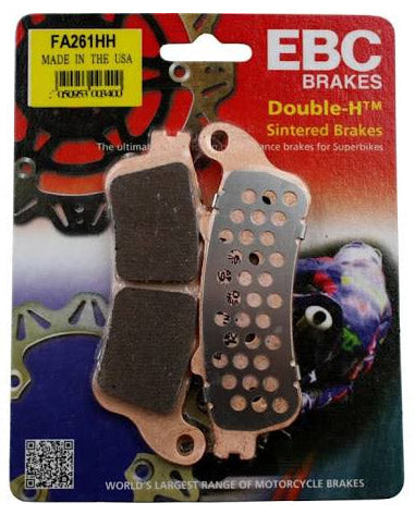 Honda CBR 1000 Blackbird XXV/XXW 97-98 EBC Brakes Double-H Sintered Brake Pads To Fit Front - Honda CBR 1000 Blackbird XXV/XXW 97-98