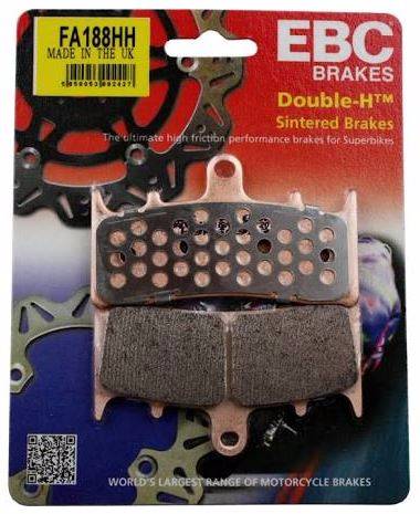 Kawasaki ZX-6R 98-01 EBC Brakes Double-H Sintered Brake Pads To Fit Front - Kawasaki ZX-6R 98-01