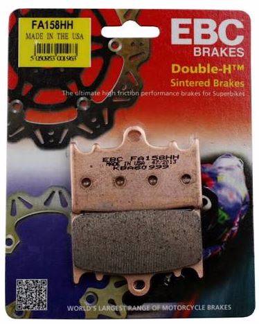Kawasaki ZX-9R 94-95 EBC Brakes Double-H Sintered Brake Pads To Fit Front - Kawasaki ZX-9R 94-95