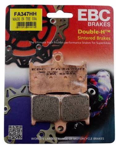 Kawasaki ZX-9R 02-04 EBC Brakes Double-H Sintered Brake Pads To Fit Front - Kawasaki ZX-9R 02-04
