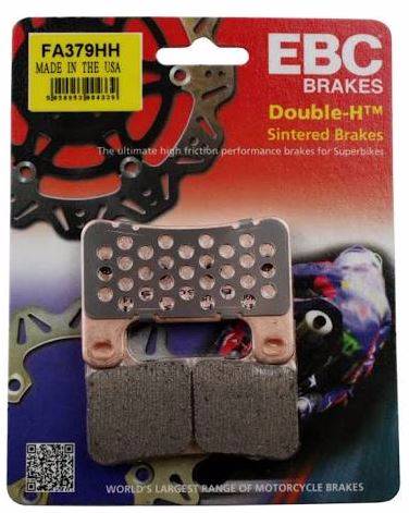 Kawasaki ZX-10R 08-10 EBC Brakes Double-H Sintered Brake Pads To Fit Front - Kawasaki ZX-10R 08-10