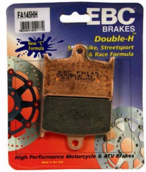 Suzuki GSXR 750 88-93 EBC Brakes Double-H Sintered Brake Pads To Fit Front - Suzuki GSXR 750 88-93