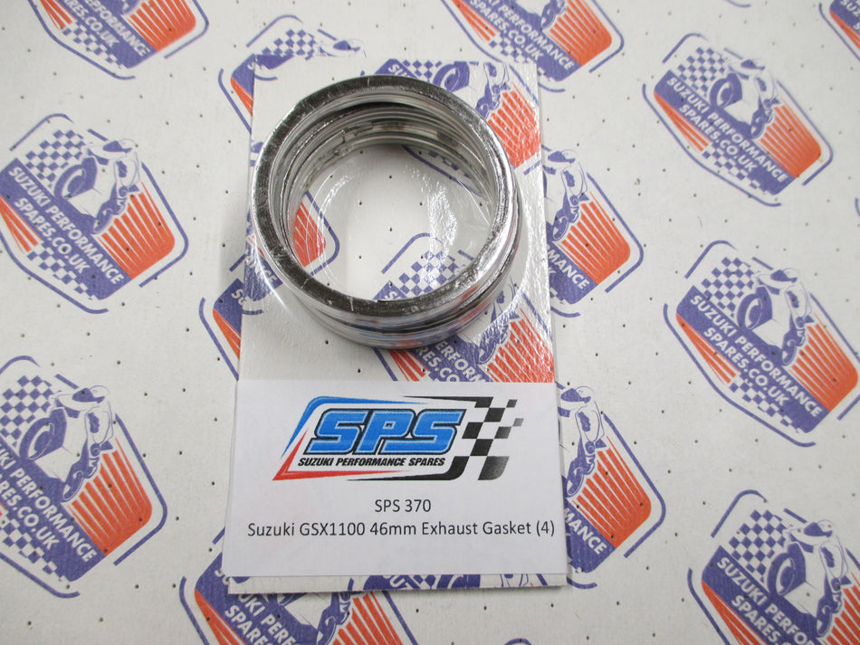 Suzuki Exhaust Gaskets. Set 4 - GSX1100 80-86 46mm