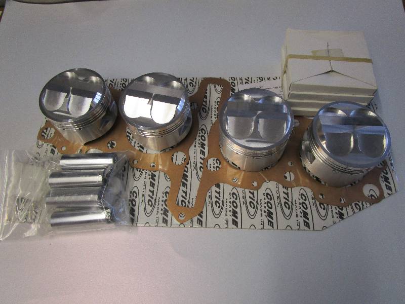 Suzuki GSXR1100 86-88 MTC Forged Piston Kit. - 1107cc 78mm 12.0:1 cr
