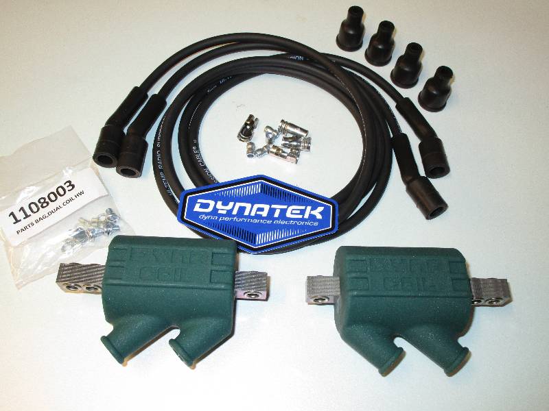 Dyna Coils and Dyna Black Leads and Caps - Z900 Z1000 Z1R