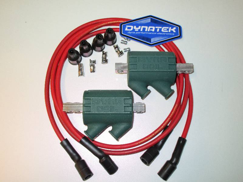 Dyna Coils and Dyna Red Leads and Caps - GS1000 all Models chain and Shaft