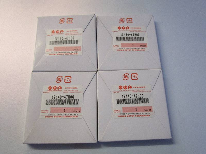 Suzuki GSXR1000 K9-L5 Piston Rings - Set 4 Rings 12140-47H00
