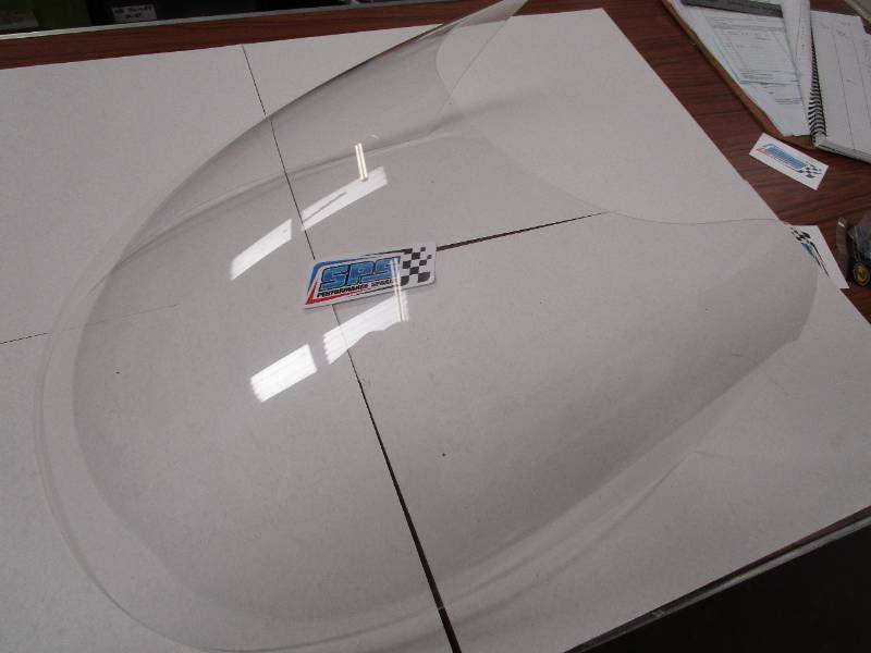 Bimota SB4 Clear Screen - Replacement UK Made Screen