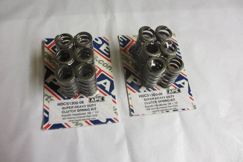 APE Hayabusa  Heavy Duty Clutch Springs 08 onwards - late model busa Clutch Springs. super HD.