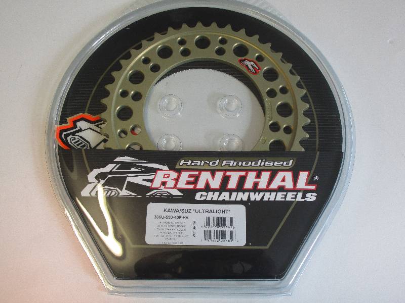 Renthal 41T GSX1300R Gen 1 - Hard Anodised UltraLight Rear Ally