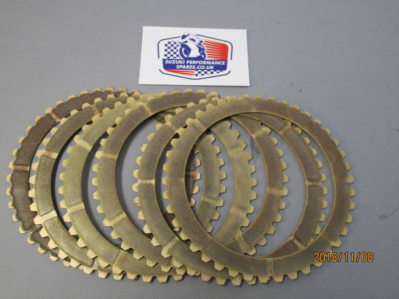 SPS Sintered Frictions. GSXR750 LTD - GSXR750 Sintered Dry Clutch frictions