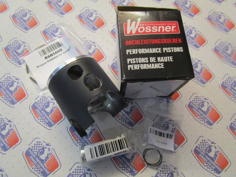 Aprillia RS250 Wossner Pistons - Forged Hi Performance Pistons 56.0mm