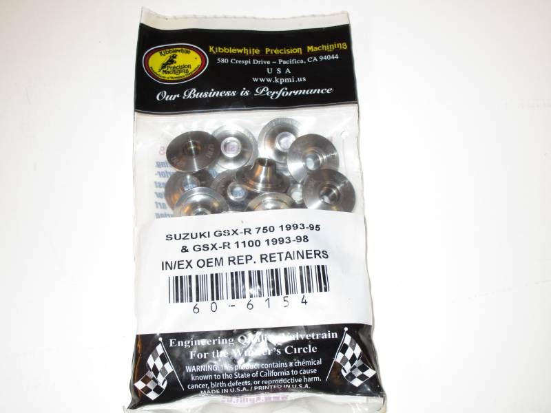 GSXR1100W Titanium Valve Retainers - Kibblewhite Ti retainers