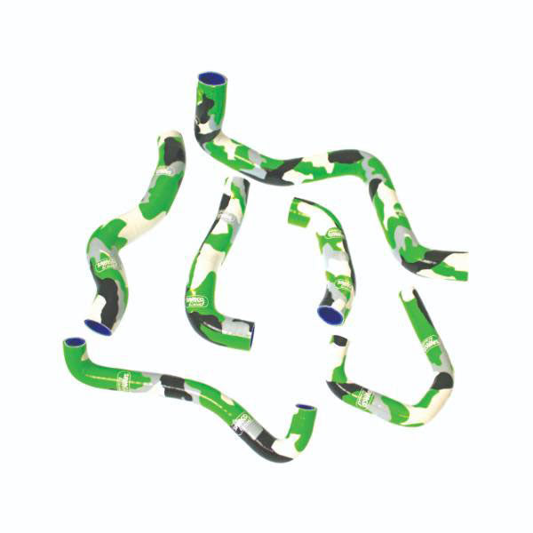 Kawasaki ZX 6R 2009-2020 6 Piece Samco Sport Hose Kit