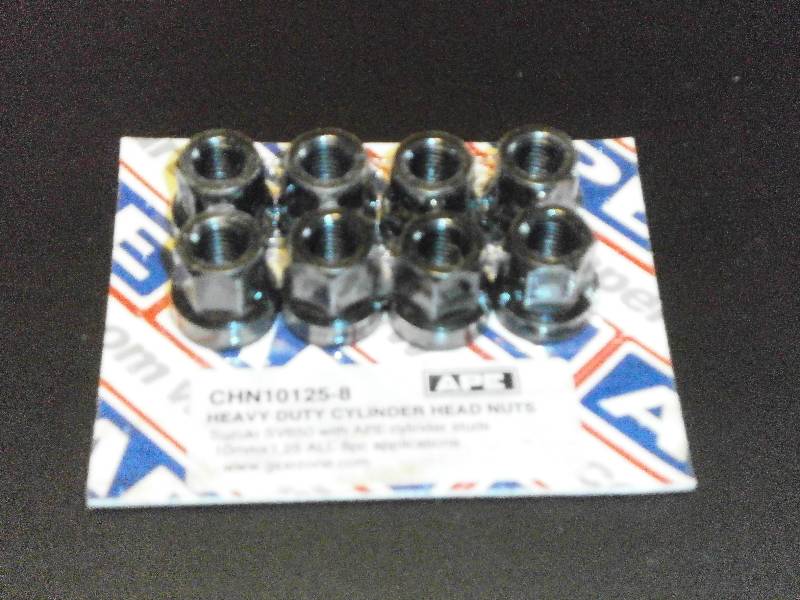 APE SV650 HD Cylinder Head Nuts. Set 8. - use with APE Studs.