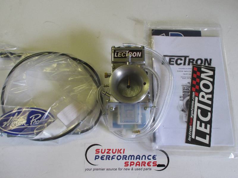Kawasaki KX500 40mm Lectron Carburettor - 40mm Adjustable powerjet c/w Cable