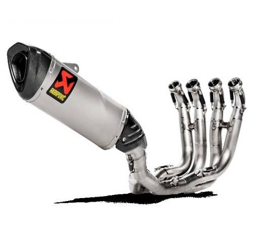 Akrapovic Titanium Silencer Complete Titanium 4-2-1 Evolution Line System - Race - BMW S 1000 RR 2019-