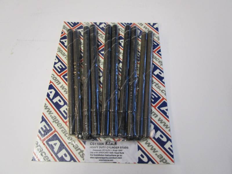 Kawasaki ZRX1100 ZRX1200 HD Cylinder Studs - APE CS1100K
