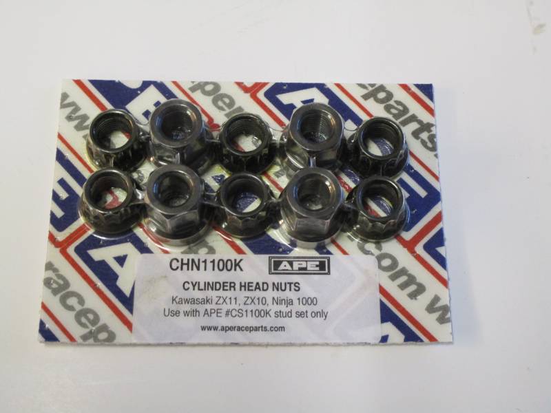 Kawasaki ZRX1100 ZRX1200 HD Cylinder Nuts - CHN1100K APE Head Nuts