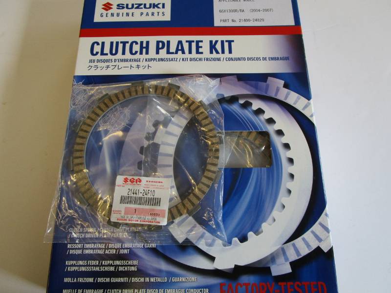 Suzuki Genuine Clutch Plate Kit - Hayabusa 99-02 X-K3