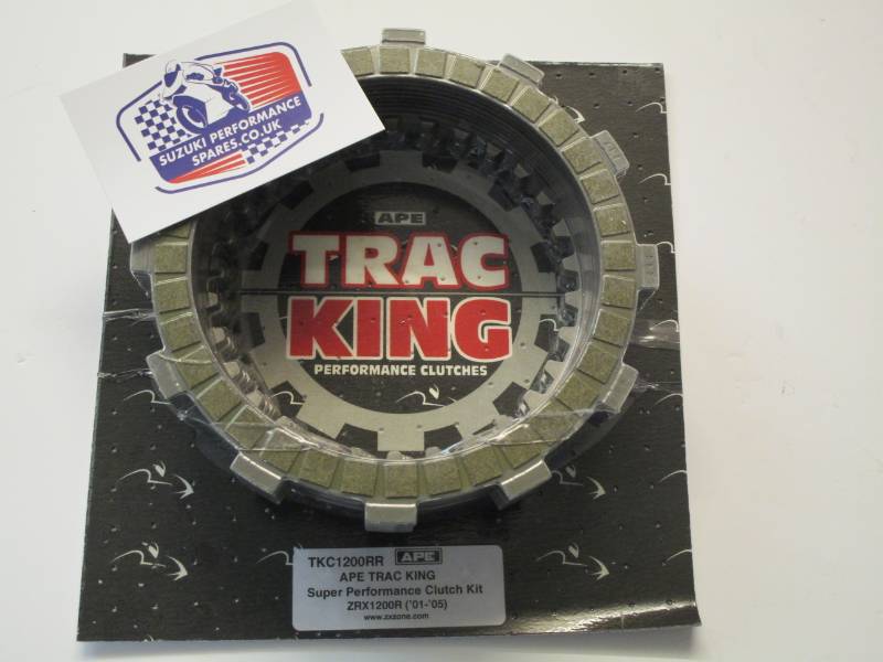 Kawasaki ZRX1200 Track King Clutch - Complete Clutch Frictions and Steels. TKC1200RR