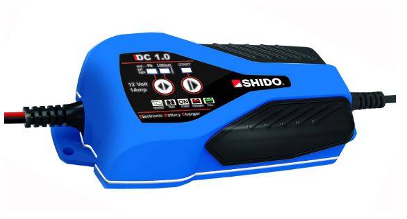 SHIDO DC1.0 Dual LITHIUM BATTERY CHARGER  12V/1A - FOR LEAD-ACID & LITHIUM BATTERIES