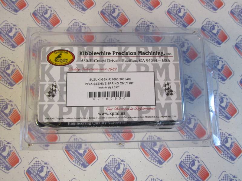 GSXR1000 K1-8 Kibblewhite Valve Springs - Beehive Valve Springs and Bases 60-60950