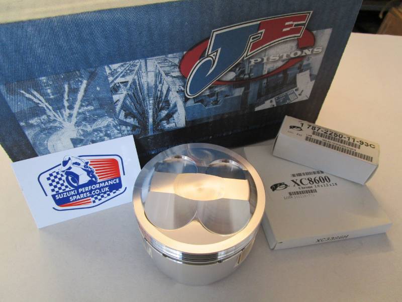 Suzuki GSXR1100 1371cc JE Big Bore Pistons - 13.0:1 CR 86mm GSXR1100 86-92