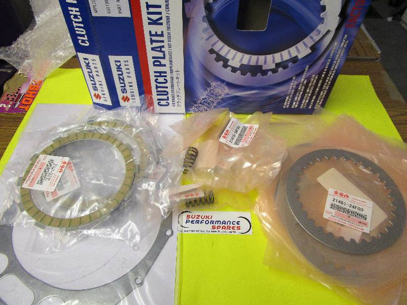 GSXR600 K7/6 Genuine Clutch Plate Kit - GSXR600 K6 K7 21400-36811