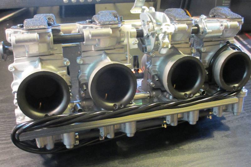 Suzuki GSXR1100WP GSXR750WN 40mm Mikuni RS Flatslide Smoothbores - 40mm RS GSXR1100/750 W Models
